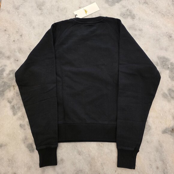 New Maison Kitsuné Sweatshirt in Black - Picture 6 of 7